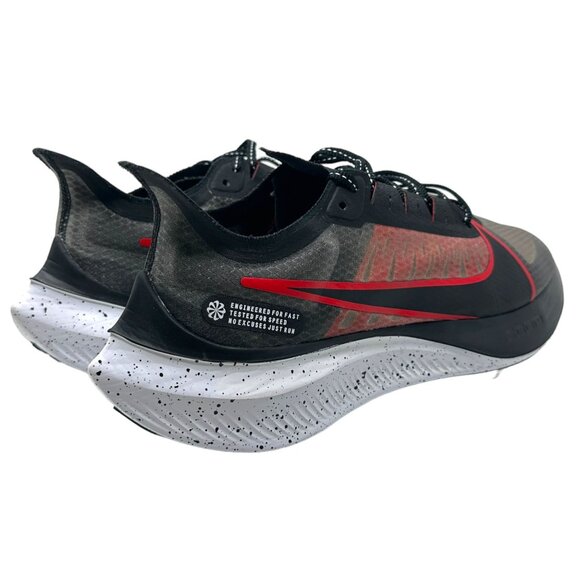 Nike Zoom Gravity Running Sneakers Trainers Marathon Black BQ32020-005 Mens 9.5 - Picture 11 of 16